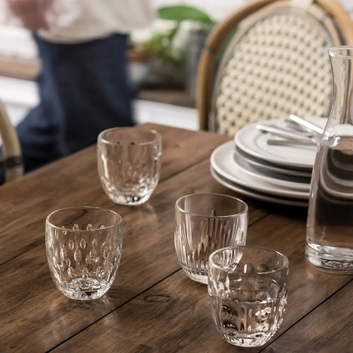 Troquet Assorted Tumblers Set -4 - La Rochere NA