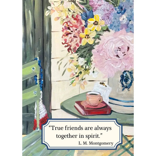 Greeting Card - True Friends - Carpe Diem Papers