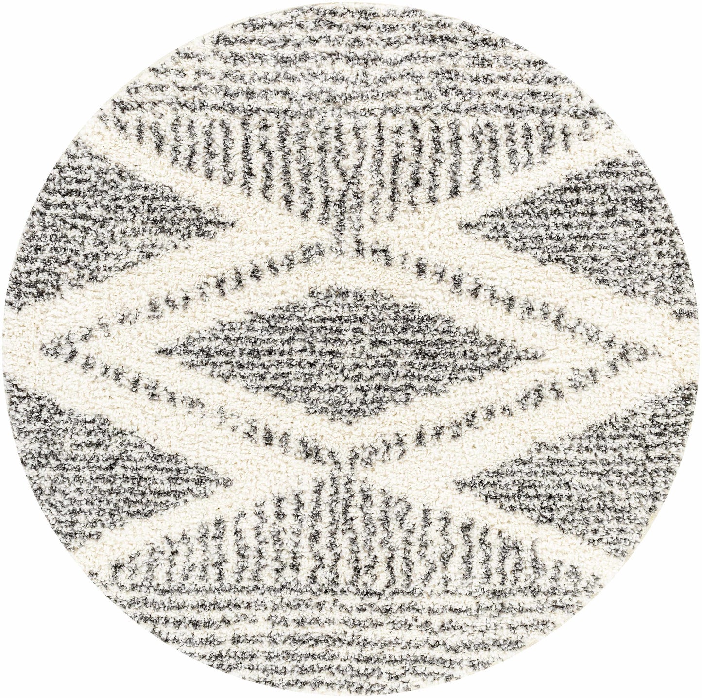 Trunding Plush Area Rug - 5’3’’ Round - Boutique Rugs