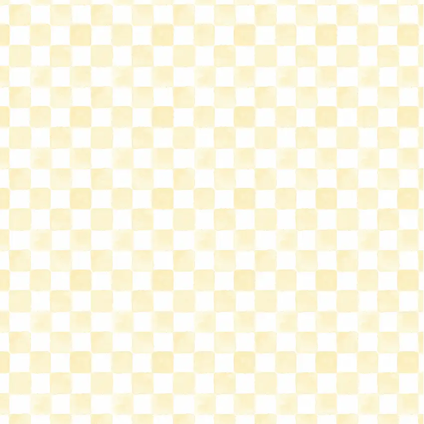 Tuck Wallpaper - Watercolor Checkerboard - by Studio Stephie - Sample 1 foot by 1 foot / Yellow - Loomwell Home Goods