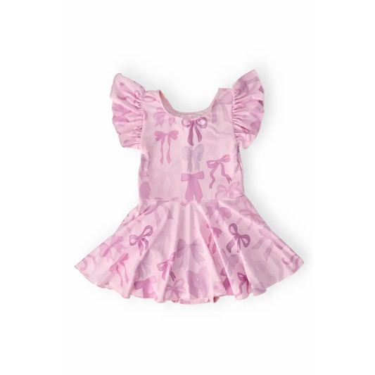 Twinkle Ties S/S Twirl Leotard - Mila & Rose ®