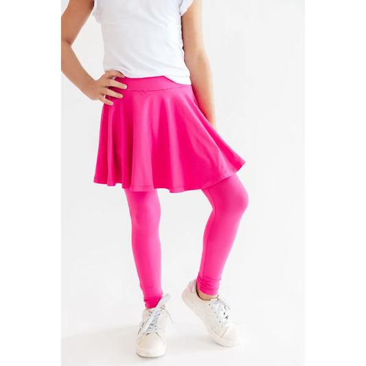 Twirl Skirt with Leggings - Hot Pink - 2T - Mila & Rose ®
