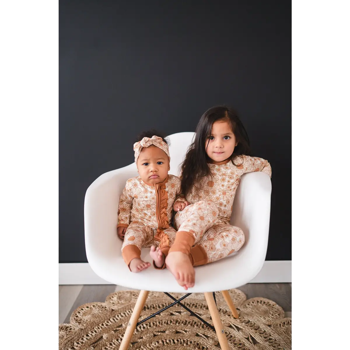 Two-Piece Pajama Set - Flower Garden - Harp Angel Boutique