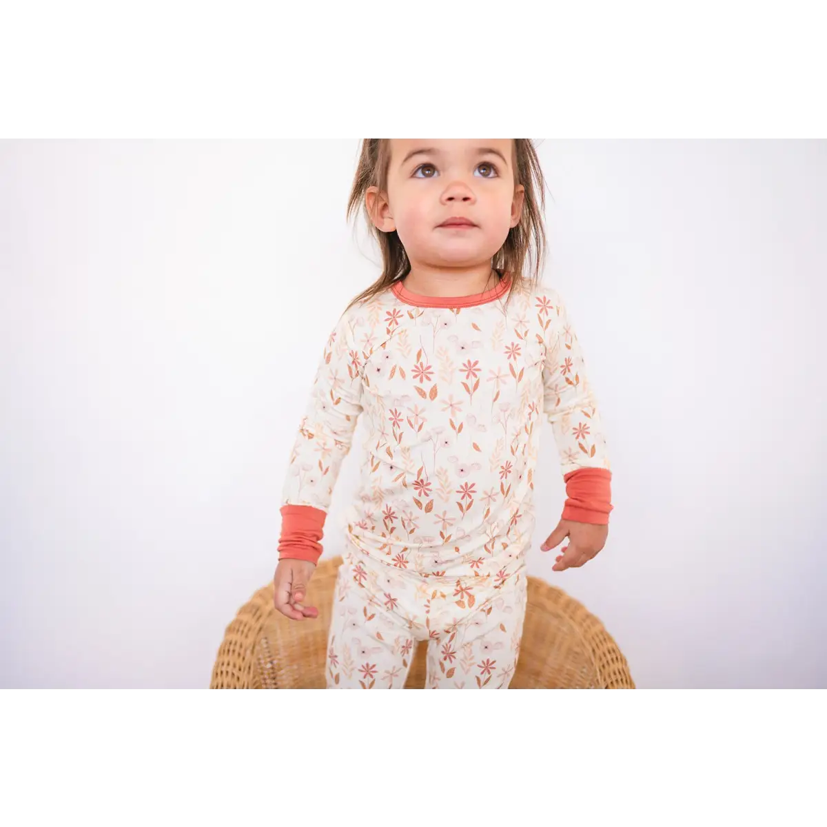 Two-Piece Pajama Set - Wildflower - Harp Angel Boutique