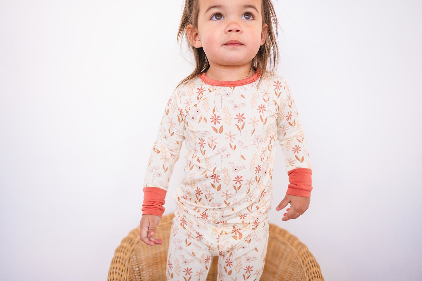 Two-Piece Pajama Set - Wildflower - Harp Angel Boutique