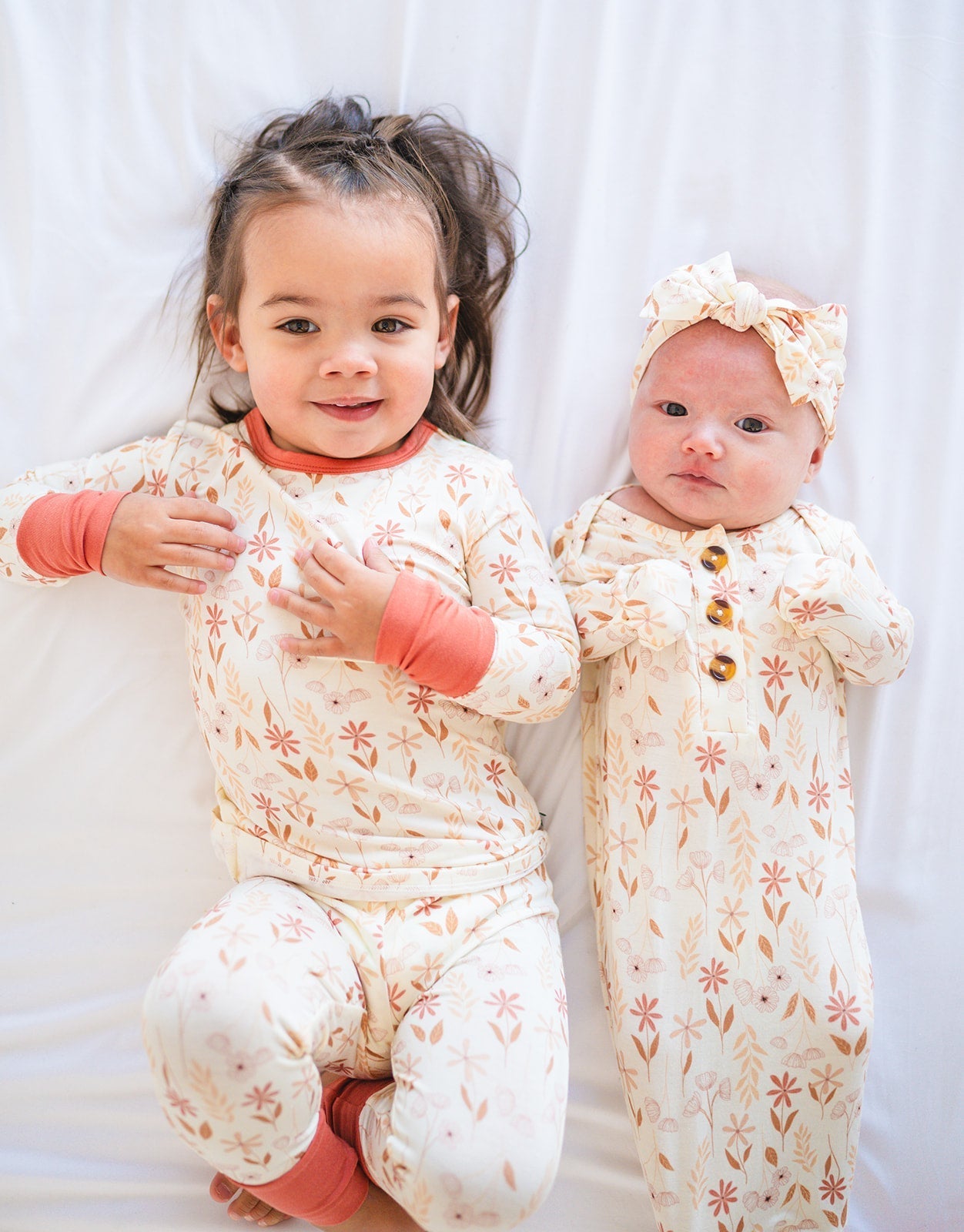 Two-Piece Pajama Set - Wildflower - Harp Angel Boutique