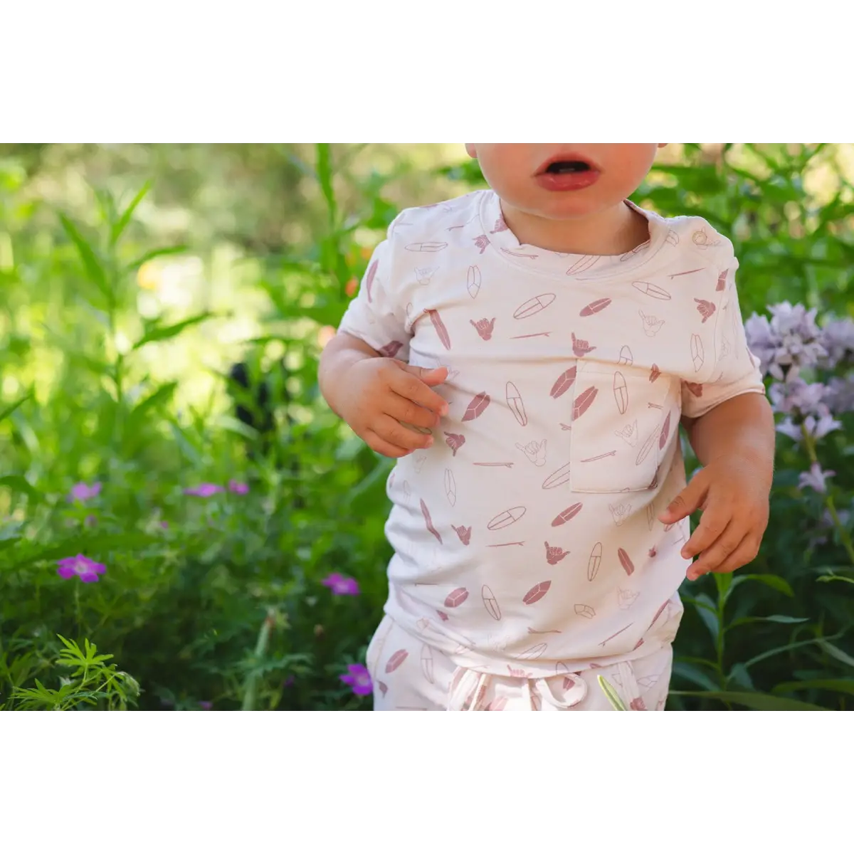 Two-Piece Short Set - Surf - Harp Angel Boutique