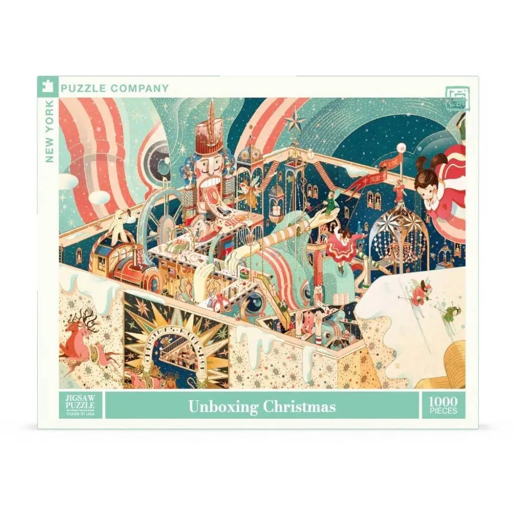 Jigsaw Puzzle - Unboxing Christmas - 1000 Piece - New York Puzzle Company