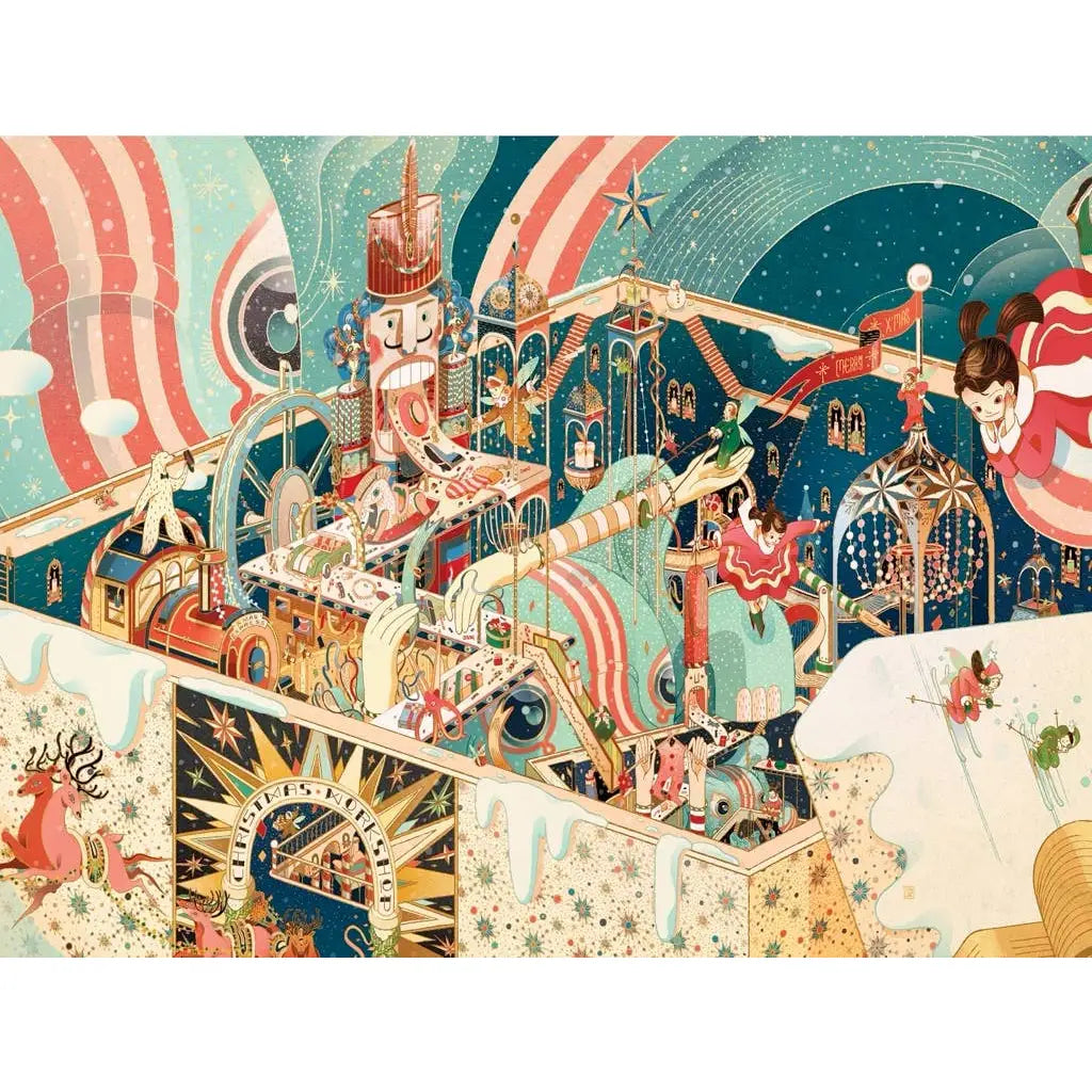 Jigsaw Puzzle - Unboxing Christmas - 1000 Piece - New York Puzzle Company