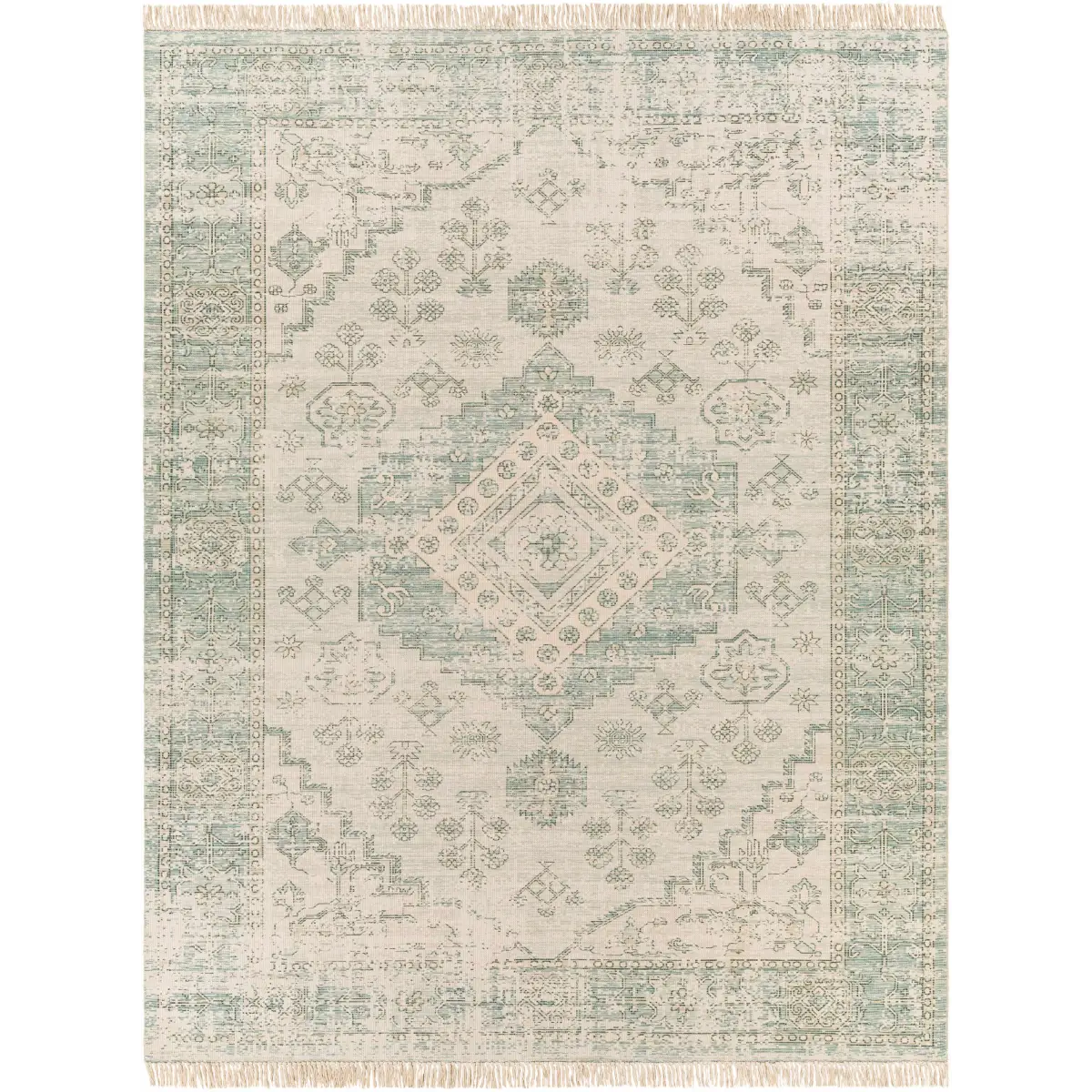 Undy Handmade Cotton Blend Rug - 8’ x 10’ Rectangle - Boutique Rugs
