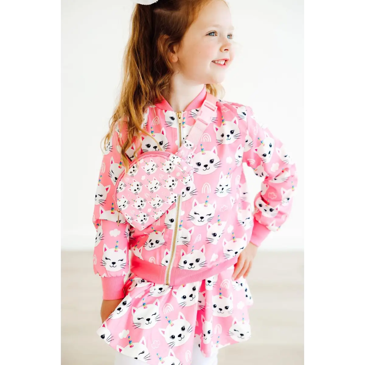 Unicorn Kitties Twirl Skirt with Leggings - Mila & Rose ®