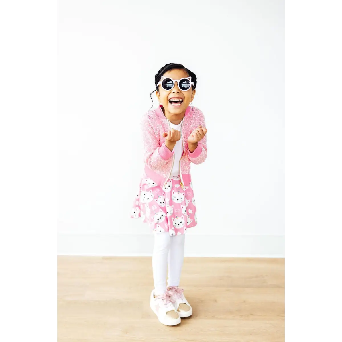 Unicorn Kitties Twirl Skirt with Leggings - Mila & Rose ®