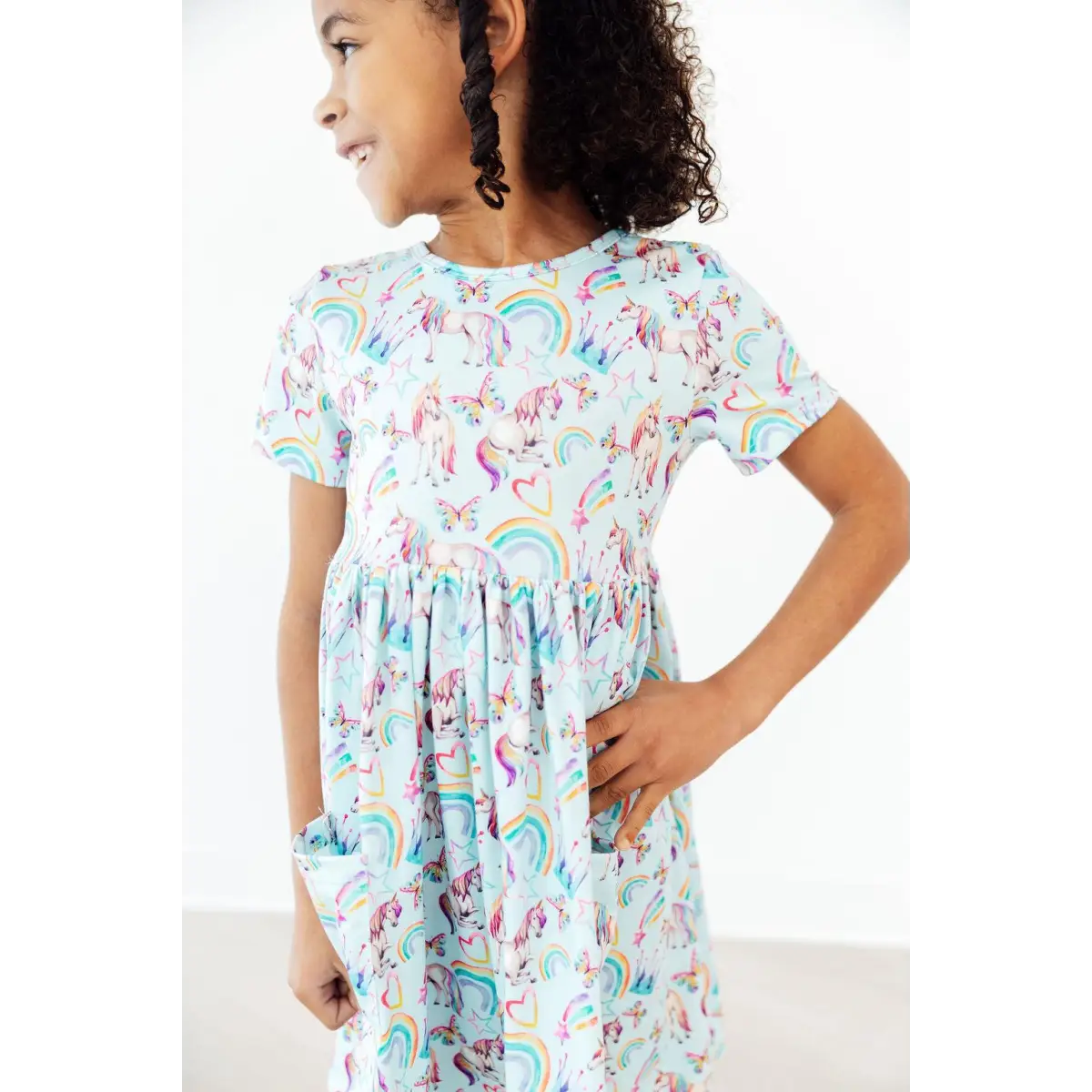 Pocket Twirl Dress - Unicorn Queen - Mila & Rose ®
