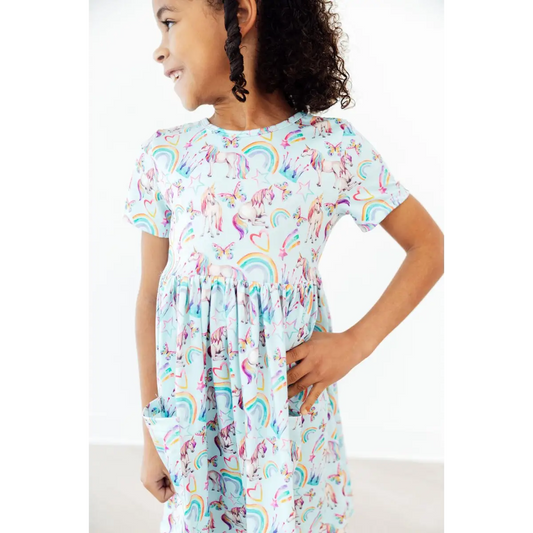 Pocket Twirl Dress - Unicorn Queen - Mila & Rose ®