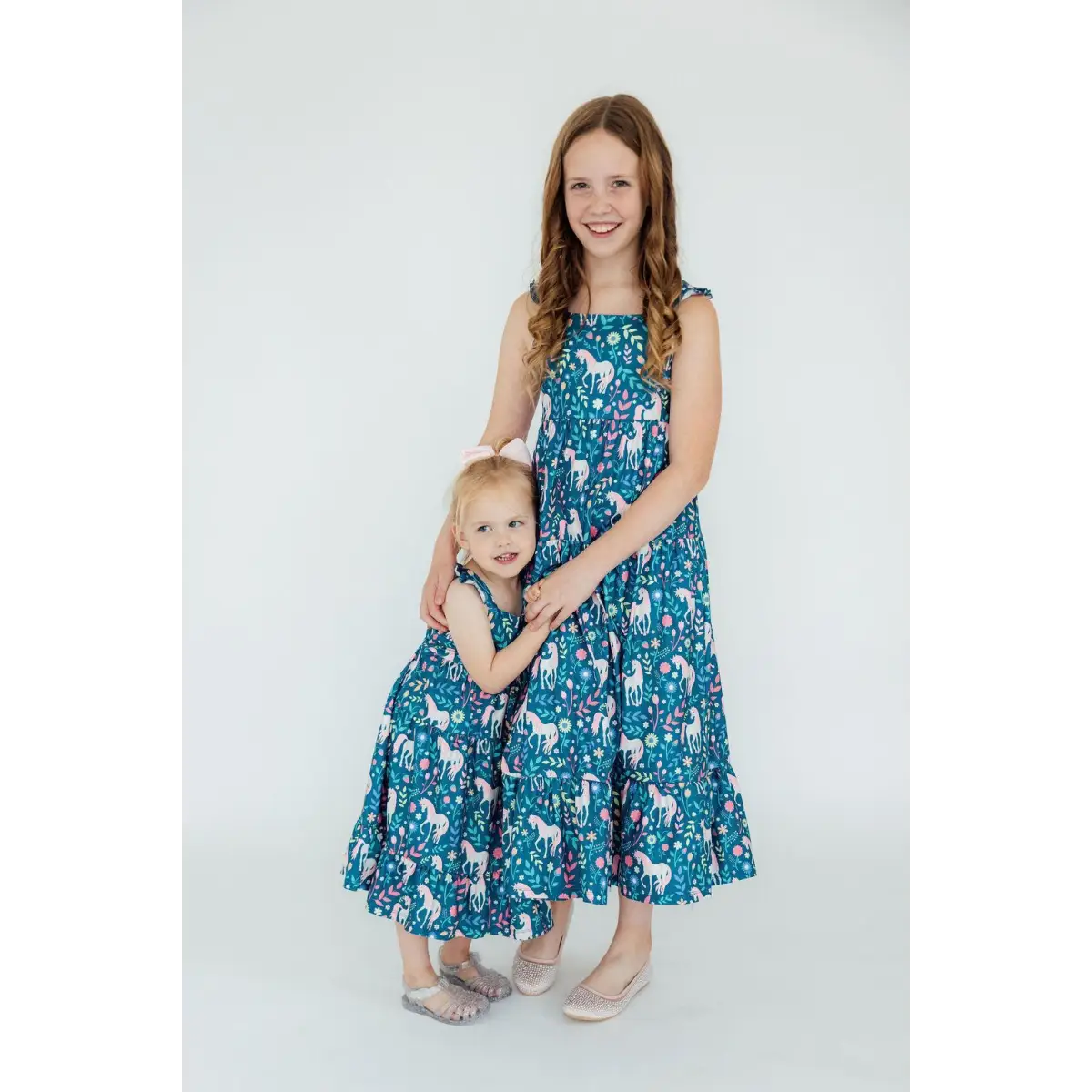 Unicorn Ruffle Maxi Dress - Mila & Rose ®