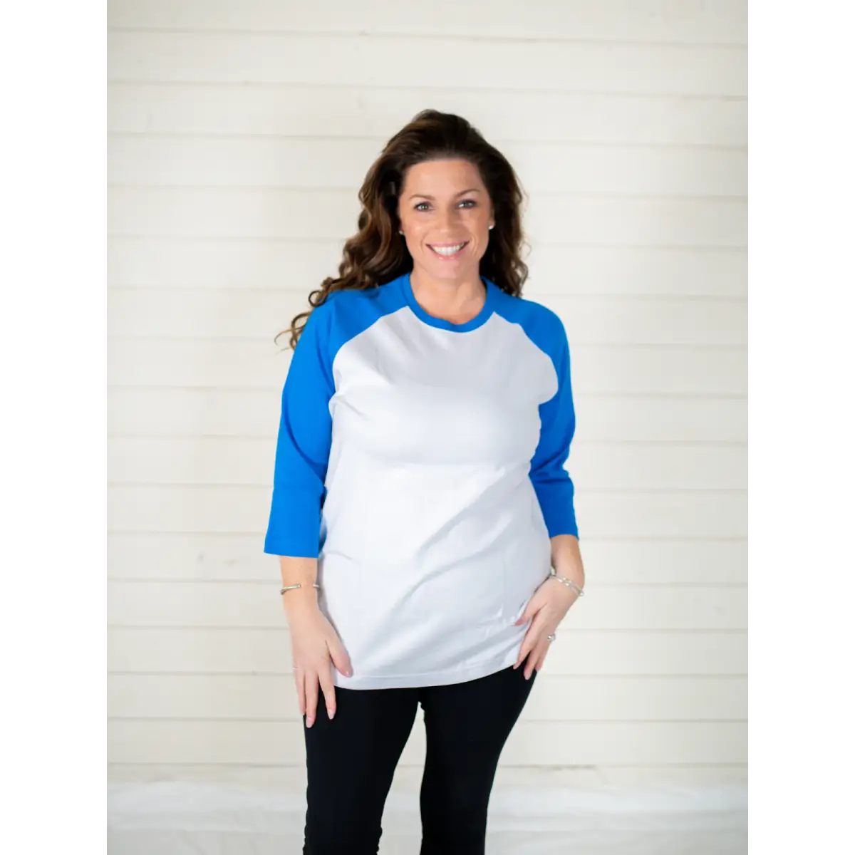 Unisex Adult Raglans - Blue / XS - ARB Blanks