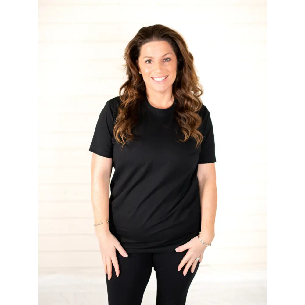 Unisex Adult Short Sleeve Shirts - Black / XS - ARB Blanks