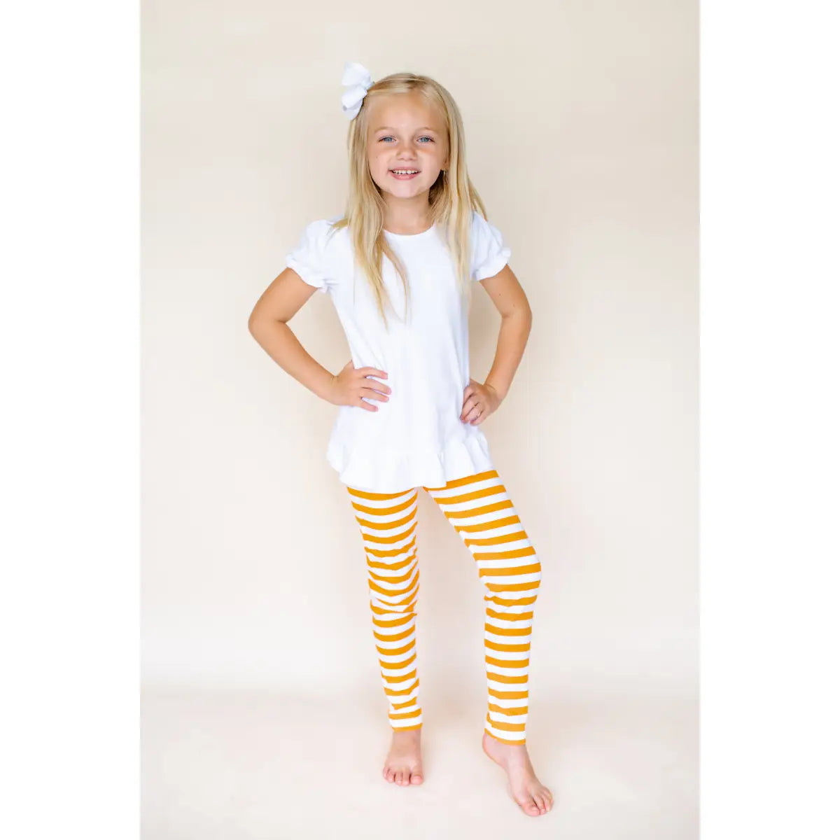 Unisex Striped Leggings - ARB Blanks
