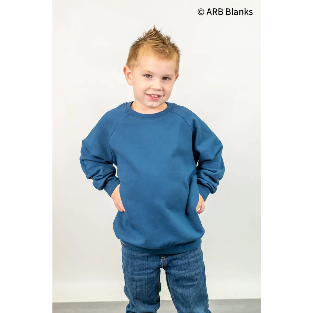 Unisex Sweatshirts - Navy / 12M - ARB Blanks