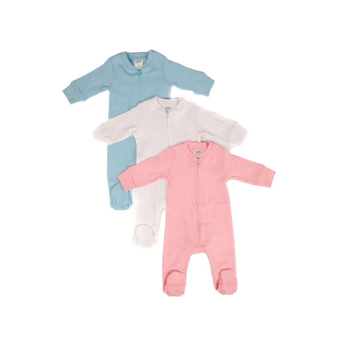 Unisex Zippered One Piece Footie - ARB Blanks