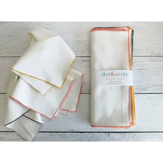 Unpaper Towels - Fabric - Set of 12 - Dot and Army