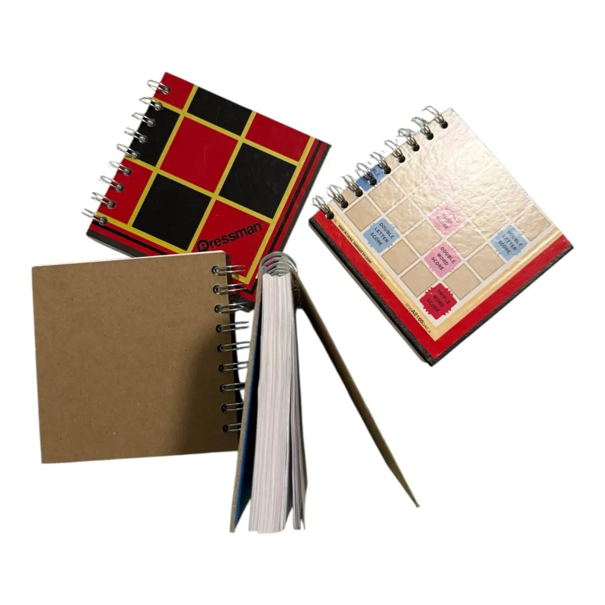 Board Game Journal - Upcycled and Handmade - StuckOnU Art