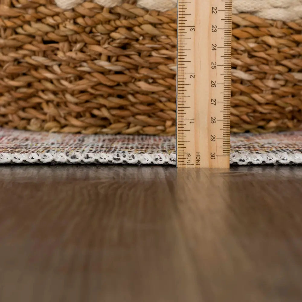 Urpi Rose & Brown Washable Area Rug - Clearance - Boutique Rugs