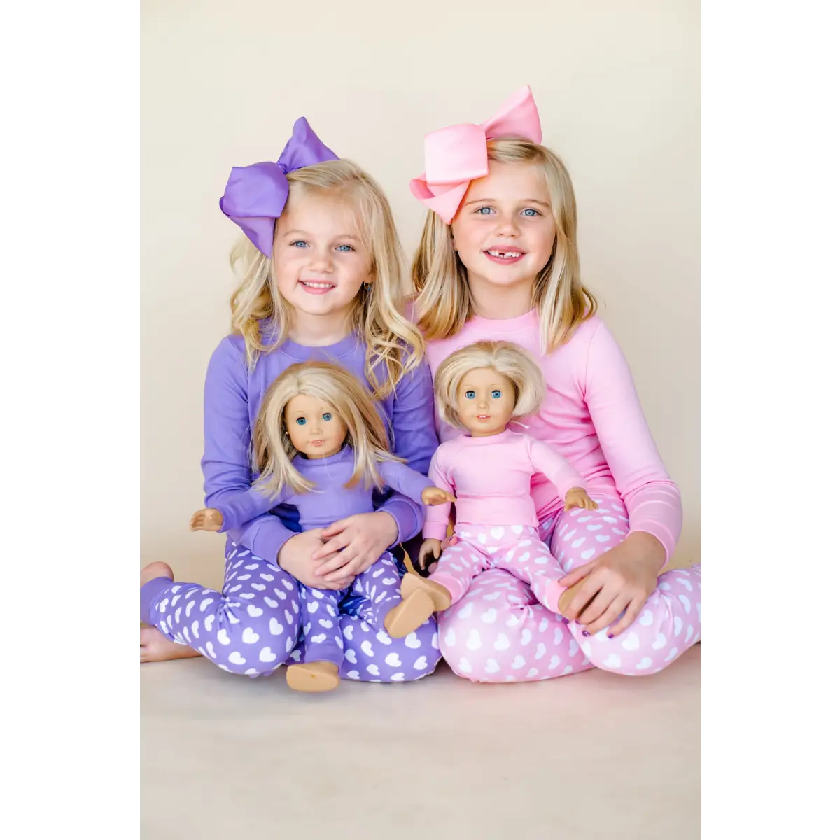 Valentine’s Heart Kids Pajamas - ARB Blanks