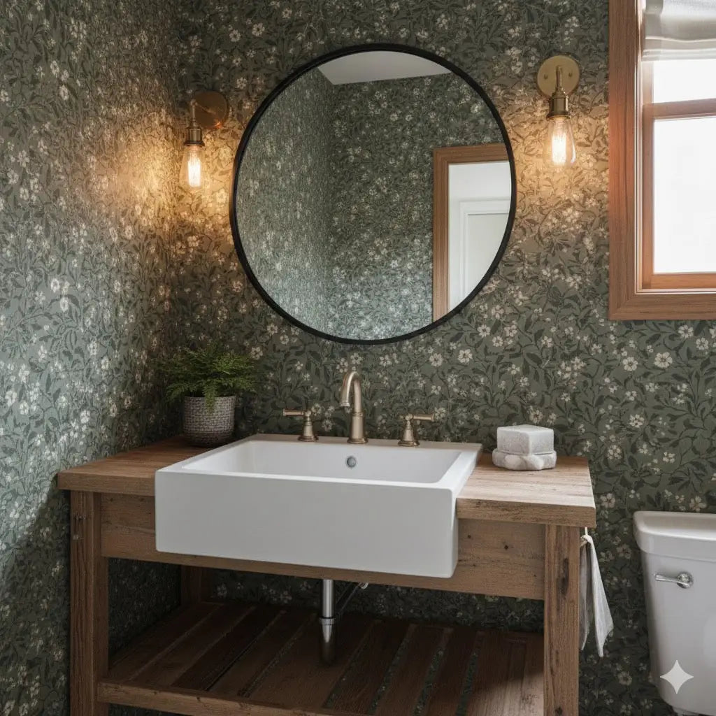 Vallie Wallpaper - Flowers - by Danelys Sidron - Loomwell Home Goods