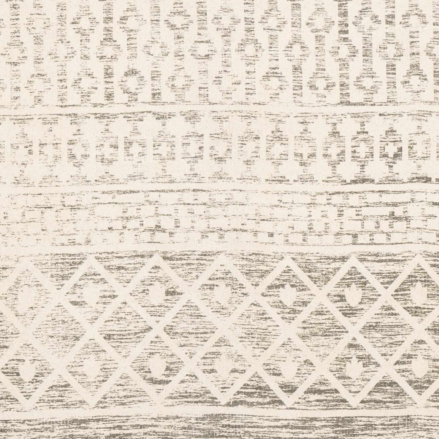 Beige Hand Woven Cotton Rug - Boutique Rugs