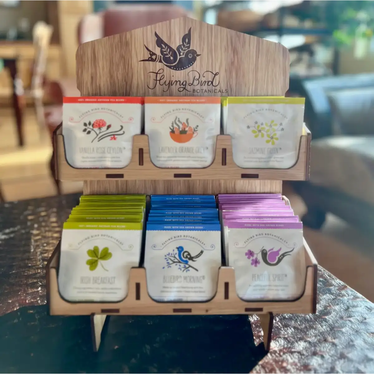 Vanilla Rose Ceylon Tea - Individual Envelope - Flying Bird Botanicals