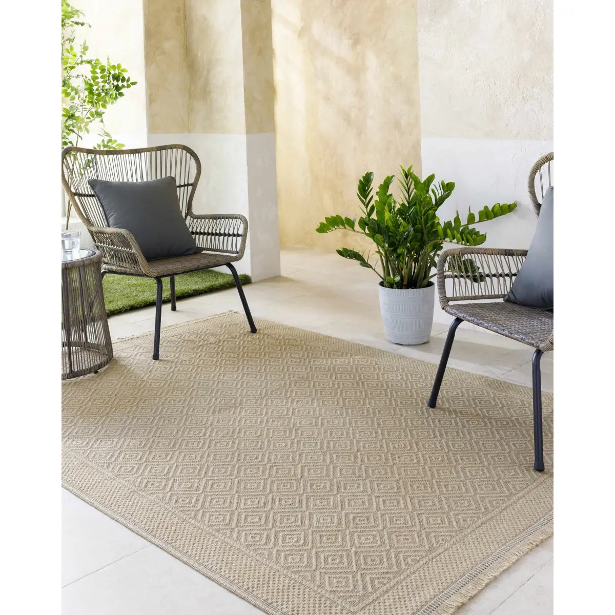 Veata Jute Area Rug - Boutique Rugs