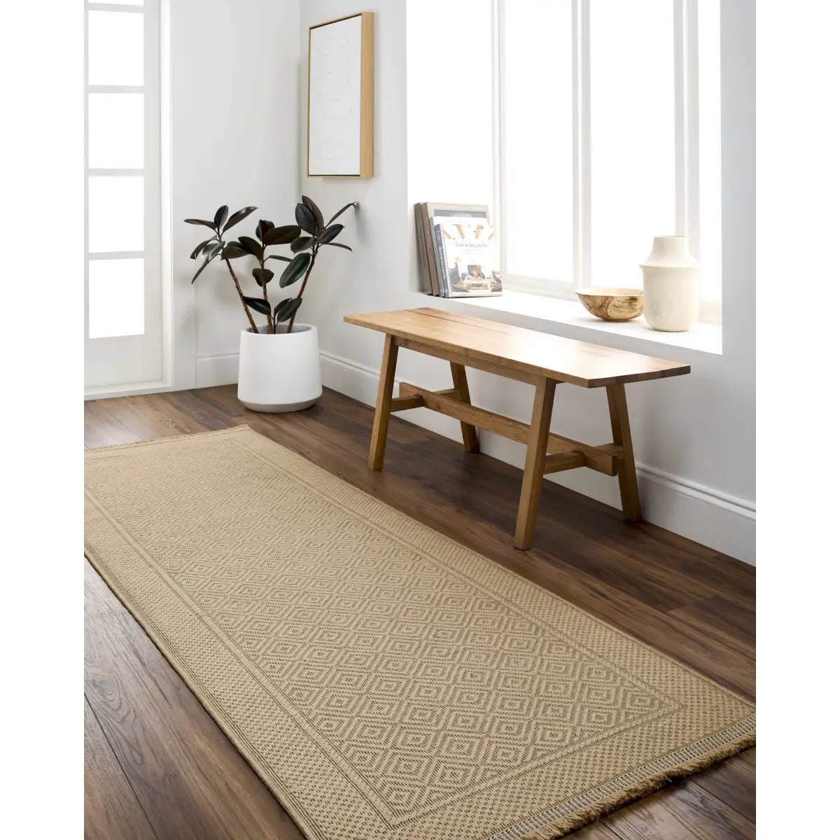 Veata Jute Area Rug - Boutique Rugs