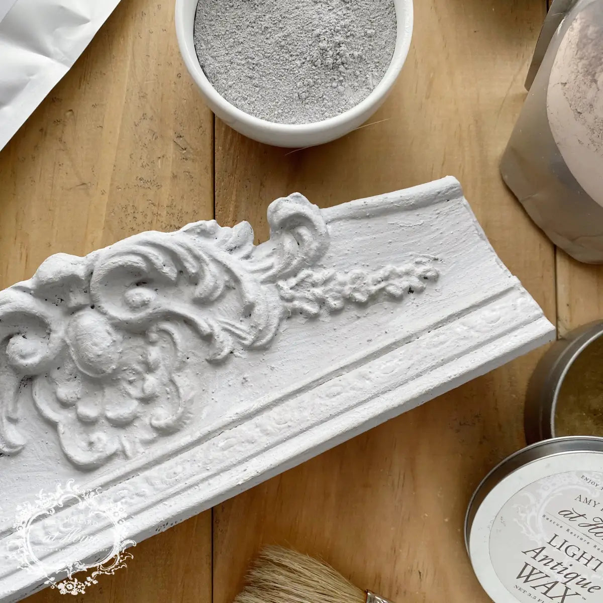 Venetian Plaster Finish - Amy Howard At Home