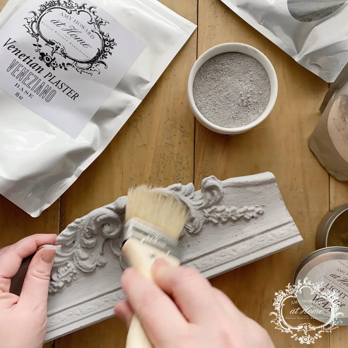Venetian Plaster Finish - Amy Howard At Home