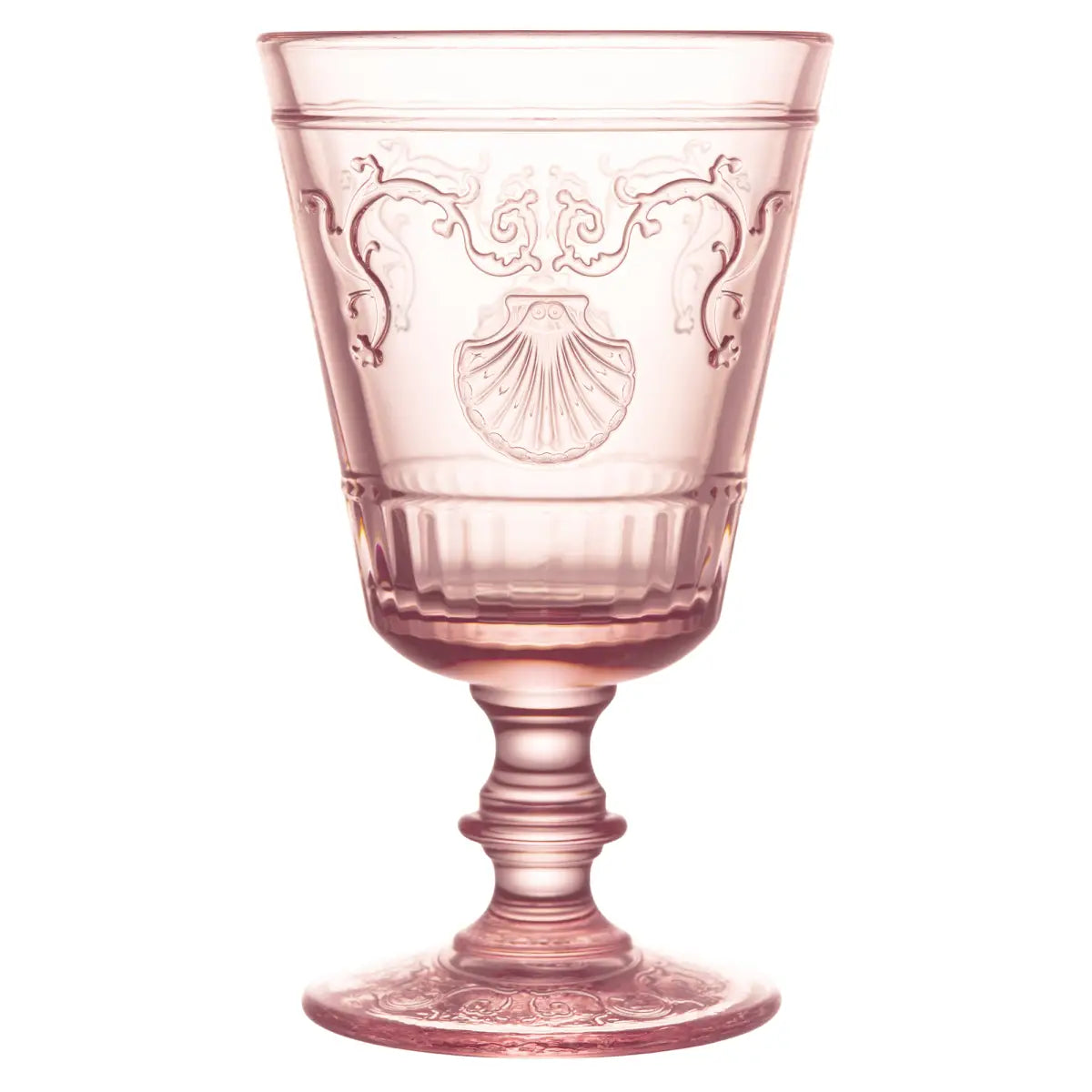 Versailles Stemmed Glasses – Set of 6 - Rose Pink - Rose - La Rochere