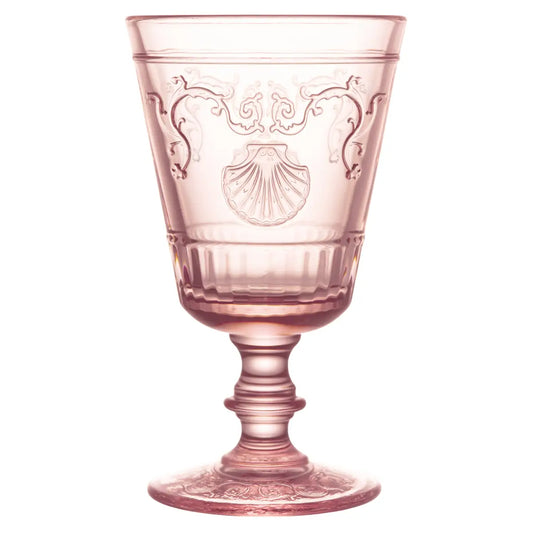 Versailles Stemmed Glasses – Set of 6 - Rose Pink - Rose - La Rochere