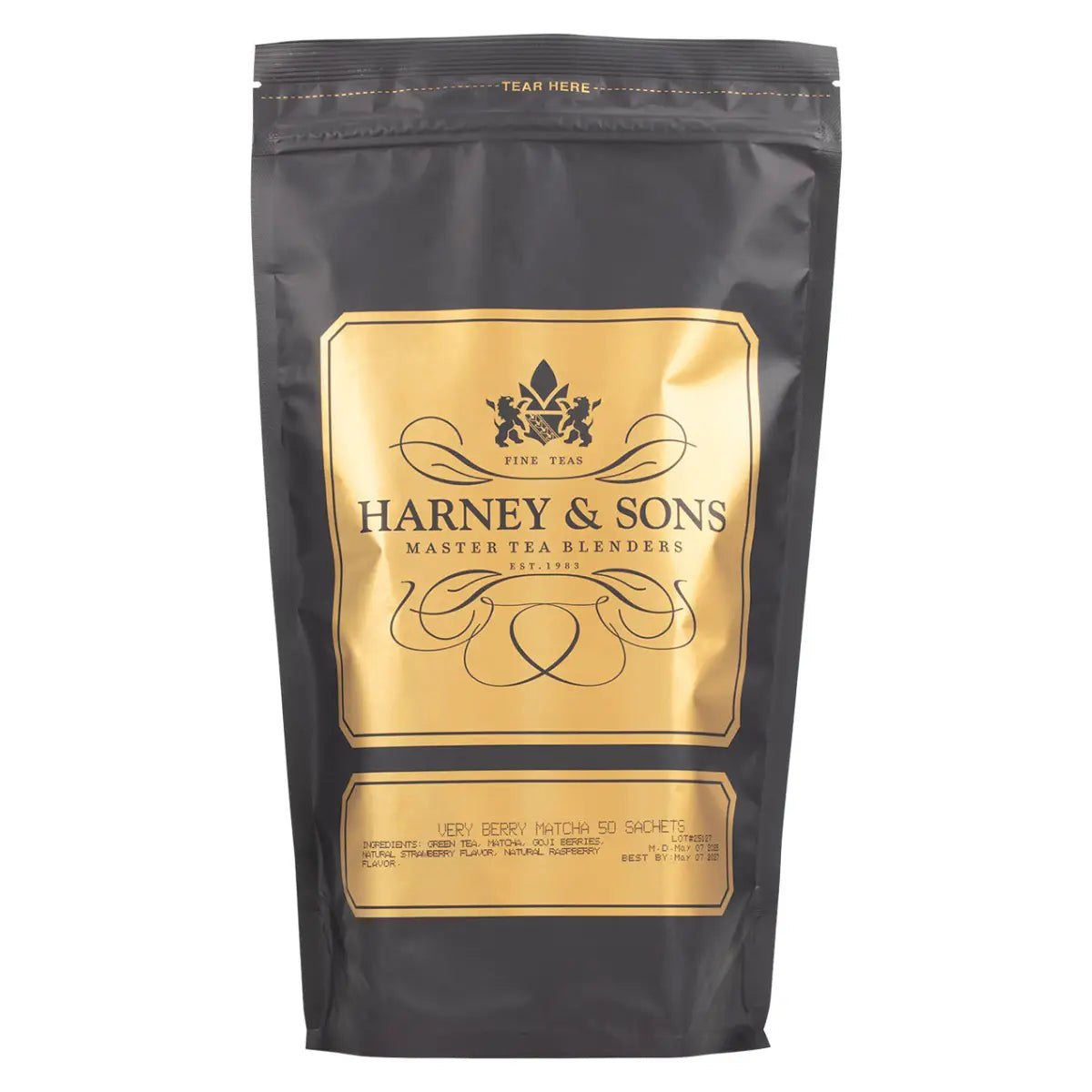 Very Berry Matcha Tea - Sachets / Bag of 50 Sachets - Harney & Sons Fine Teas
