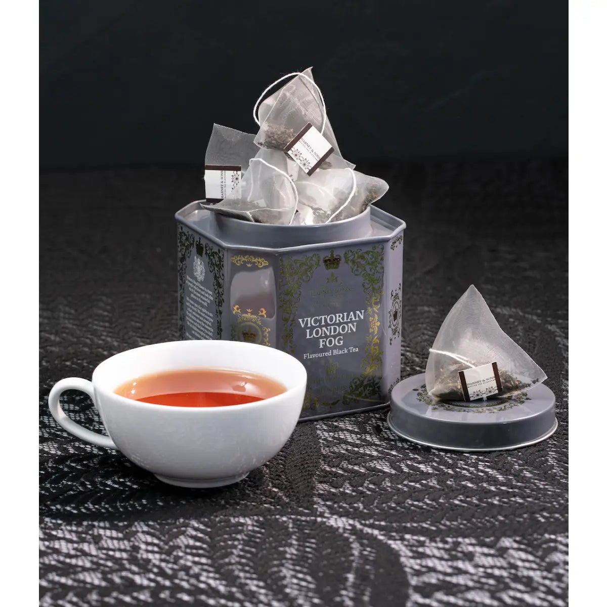 Victorian London Fog Tea - HRP Tin of 30 Sachets - Sachets / Tin of 30 Sachets - Harney & Sons Fine Teas