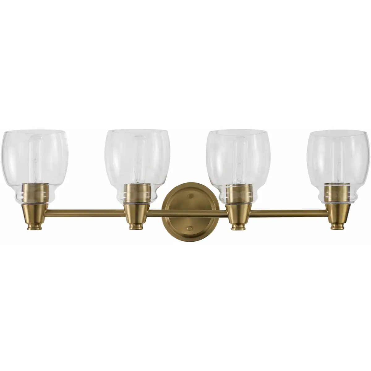 Viguzzolo Brass Wall Sconce - 7’’L x 30’’W x 9’’H Circular - Boutique Rugs