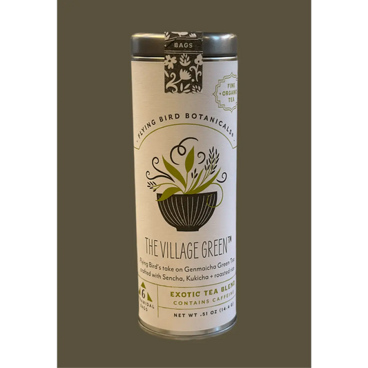 The Village Green – 6 Tea Bag Tin - Flying Bird Botanicals