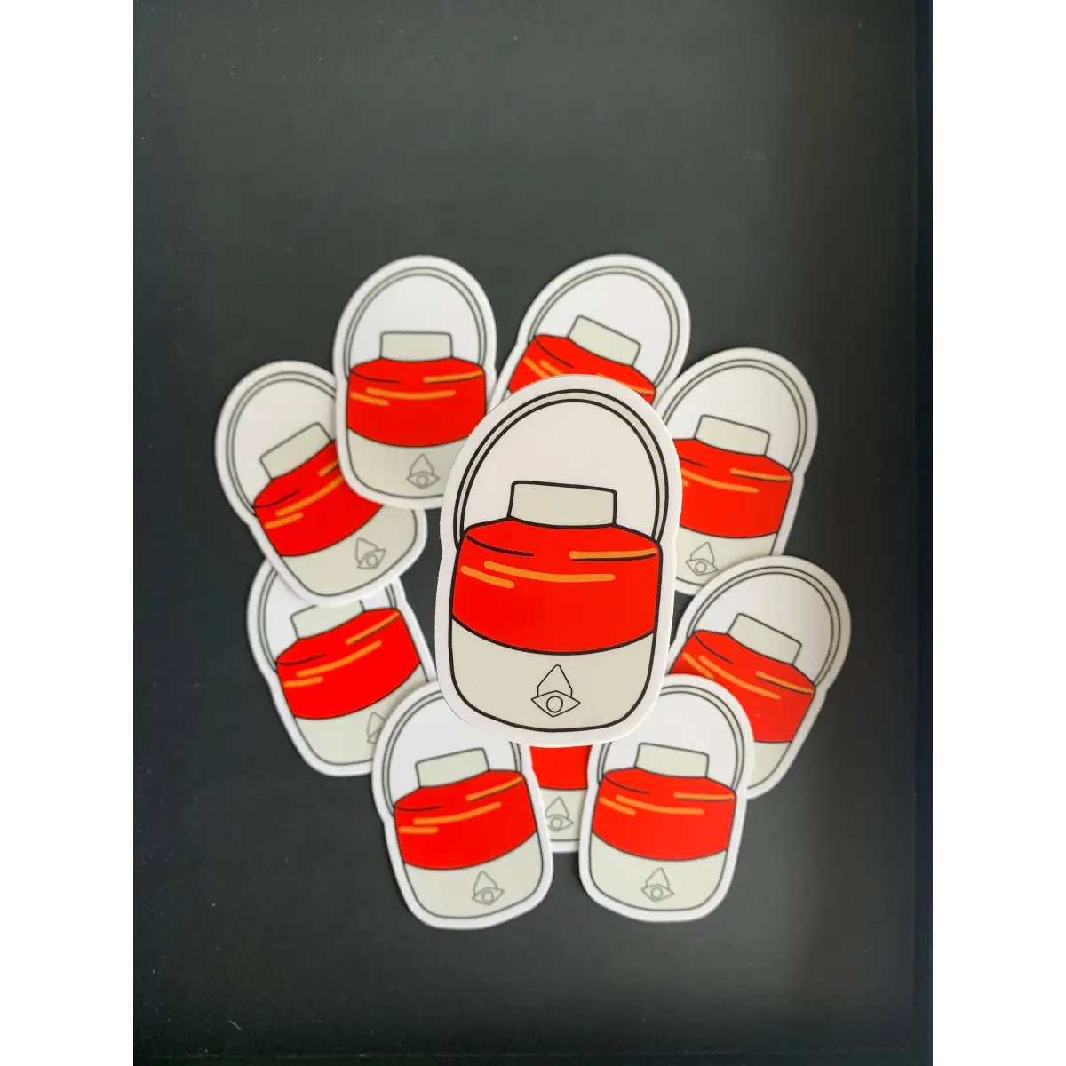 Vintage Red Water Cooler Magnet - Extremely Retro