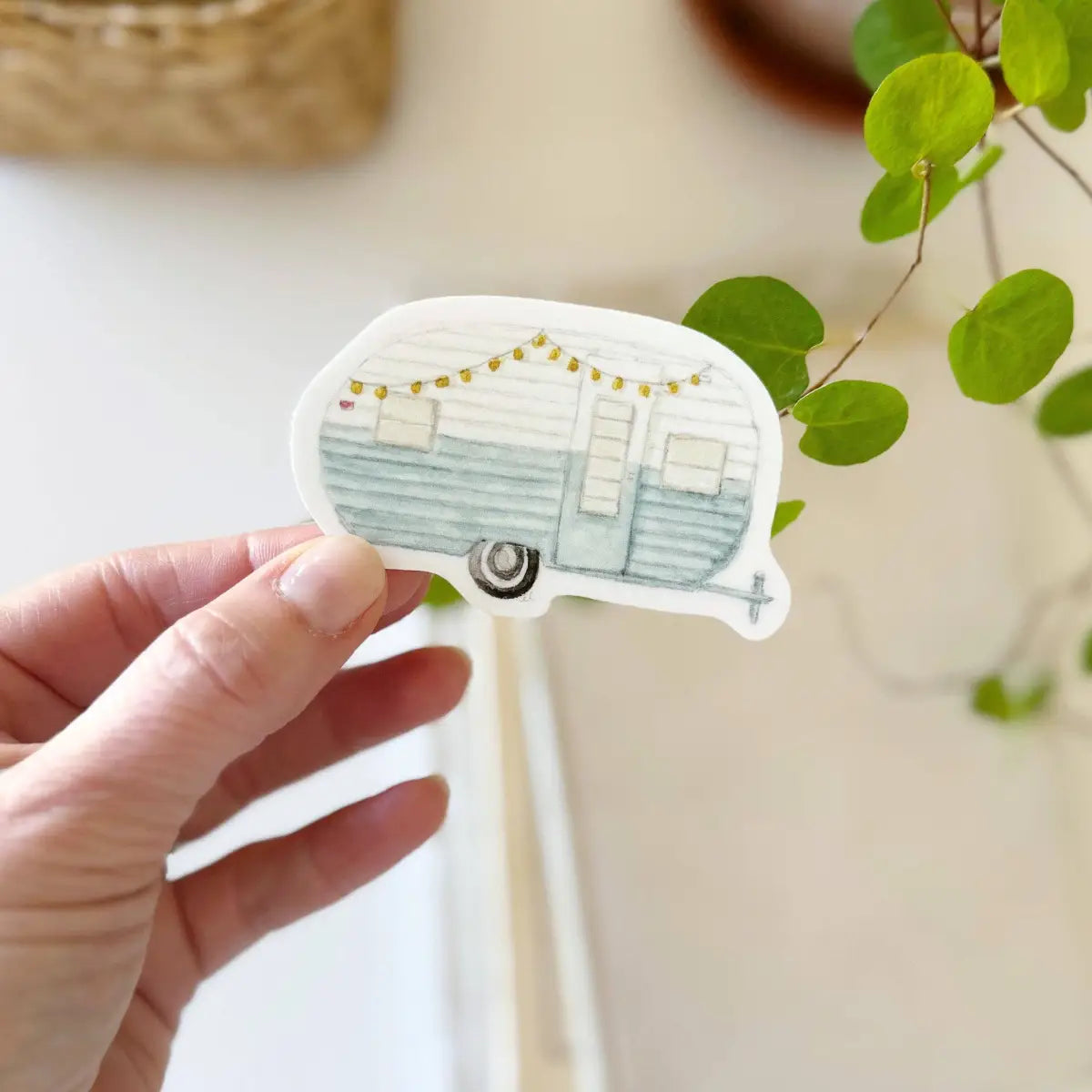 Vintage Trailer Camper Vinyl Sticker - emily lex studio
