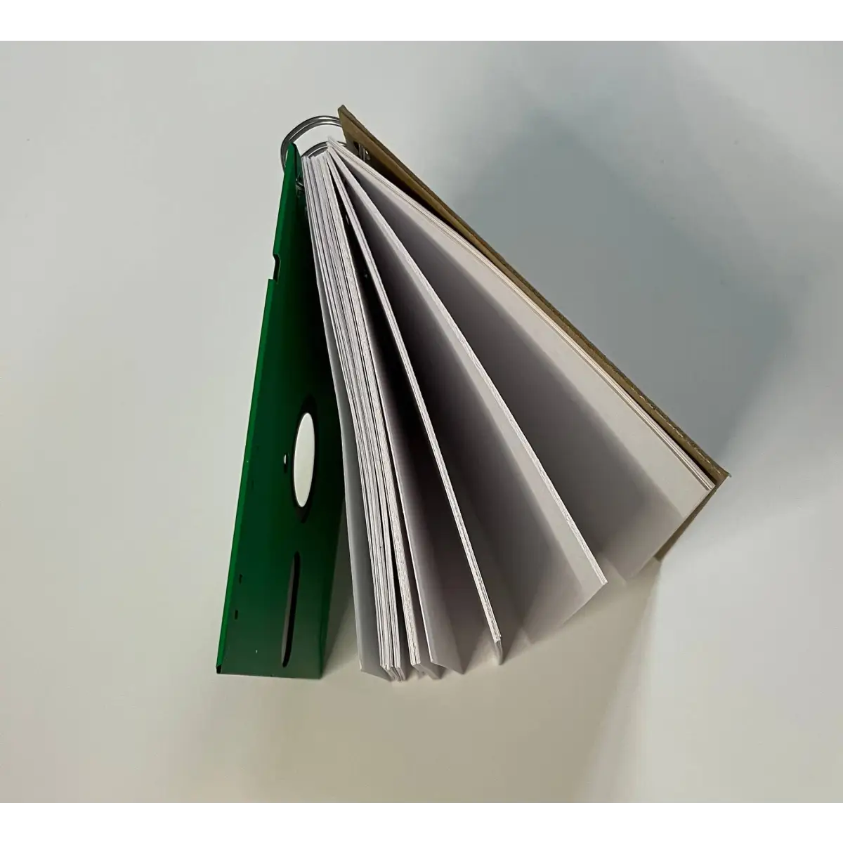 Vintage Upcycled Floppy Disk Journal - Floppy Disk Journal - StuckOnU Art