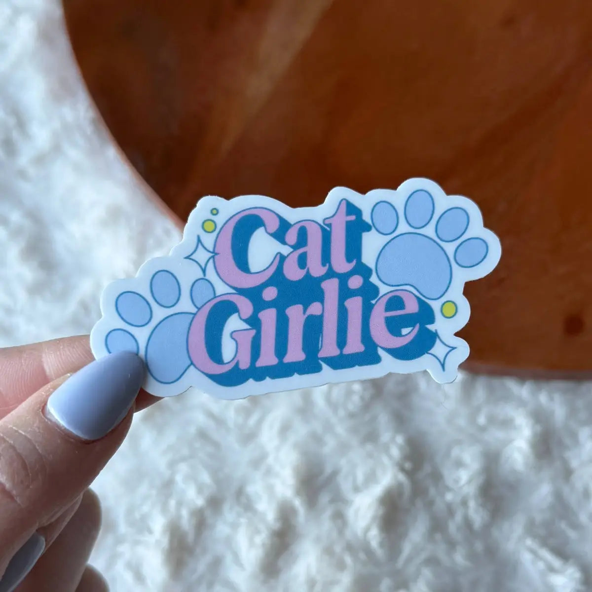 Vinyl Sticker - Cat Girlie - Big Moods