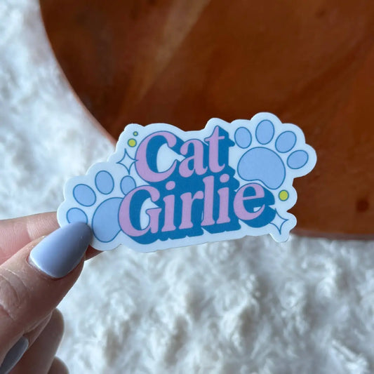 Vinyl Sticker - Cat Girlie - Big Moods