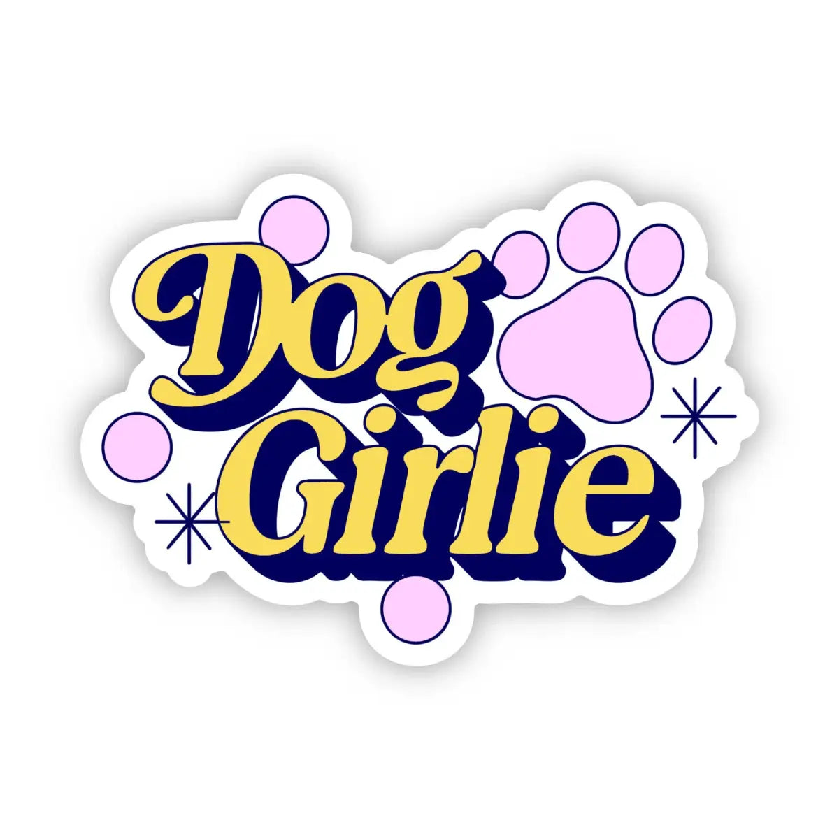 Vinyl Sticker - Dog Girlie - Big Moods