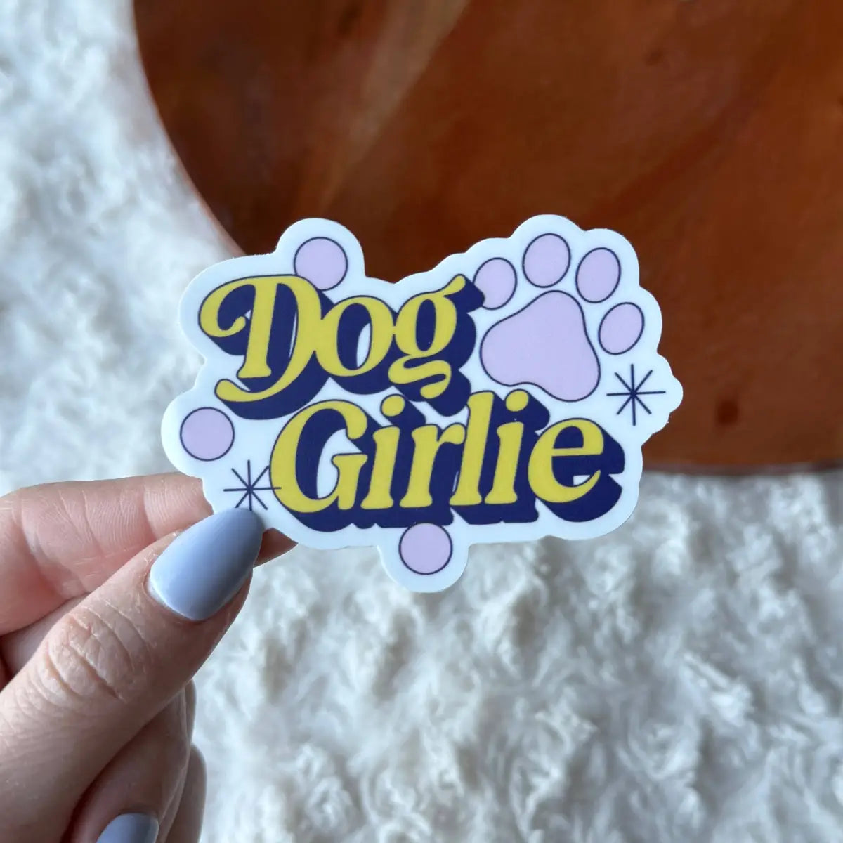 Vinyl Sticker - Dog Girlie - Big Moods