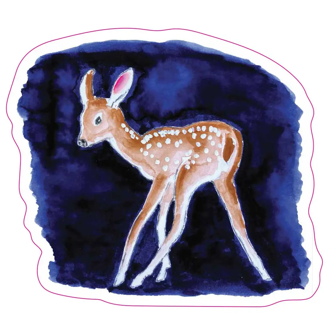 Vinyl Sticker - Fawn - Driscoll Design