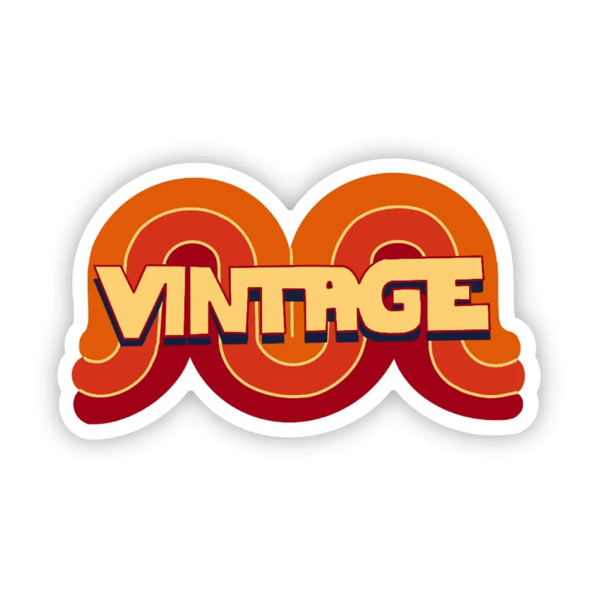 Vinyl Sticker - Groovy Vintage - Big Moods